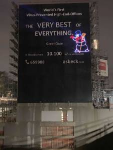 Laserprojection in Bonn - 2